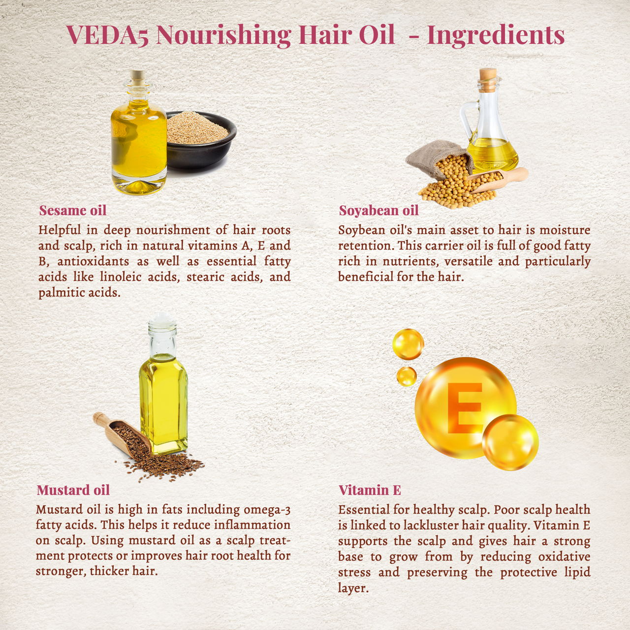 Nourishing Hair Oil Amla Camphor Ingredients 2 Veda5 Himalayan Naturals
