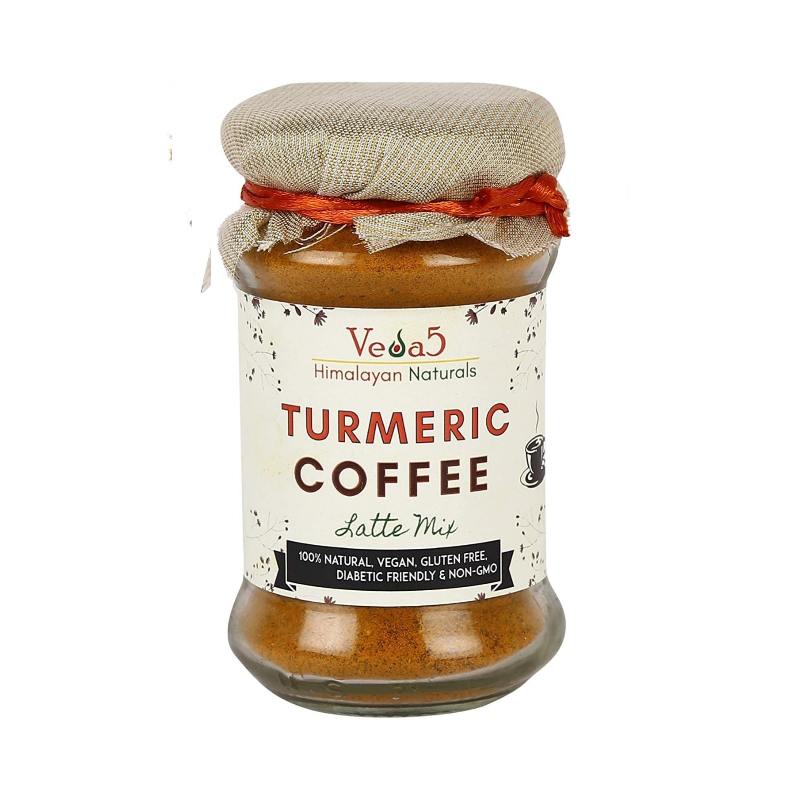 Turmeric Coffee Latte Mix Jar – Veda5 Himalayan Naturals