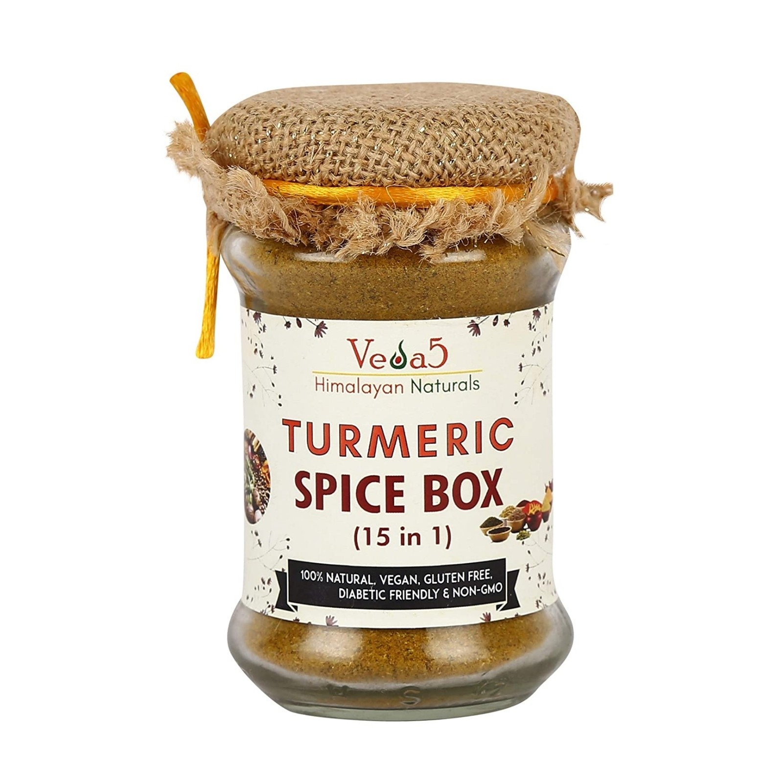 Turmeric Spice Box Jar – Veda5 Himalayan Naturals