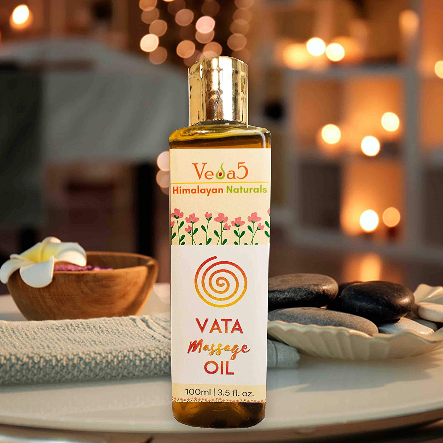 Vata Massage Oil 1 Veda5 Himalayan Naturals