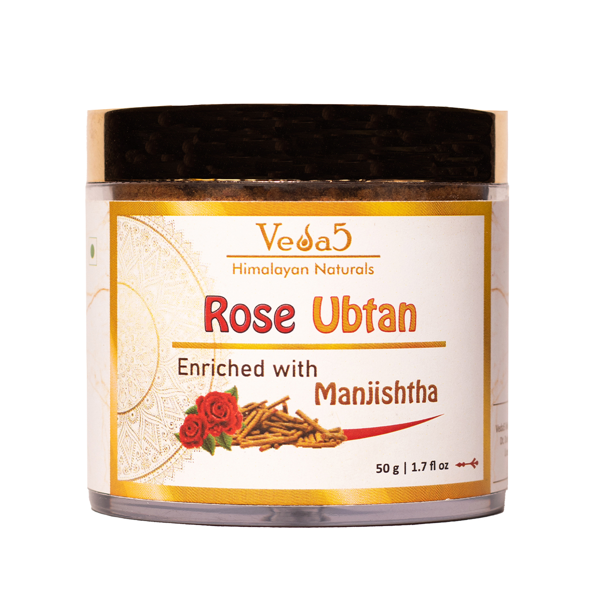 Rose Ubtan Enriched with Manjistha by Veda5 Himalayan Naturals 1